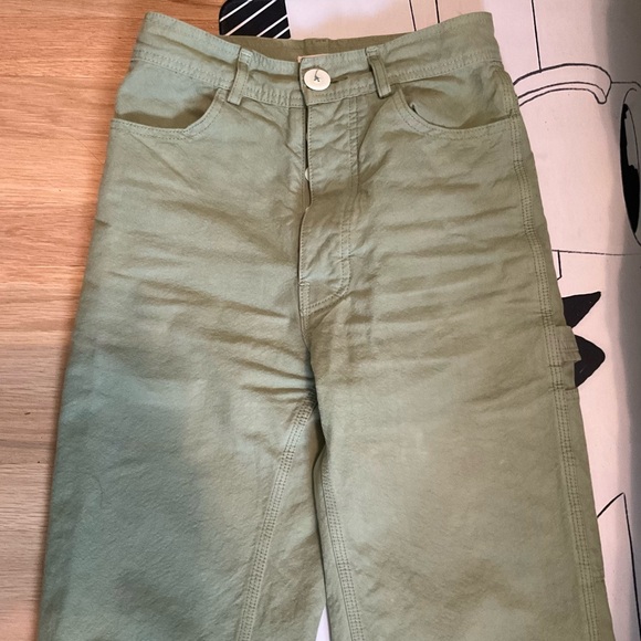 Jesse Kamm Handy Pants in Shrub 0 - Picture 3 of 7